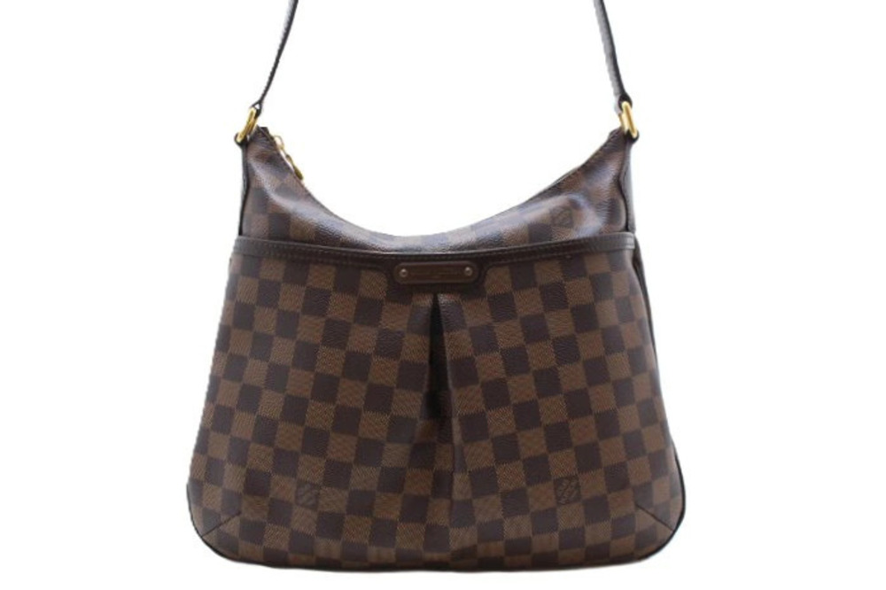 LOUIS VUITTON Bloomsbury Damier Shoulder Bag Canvas